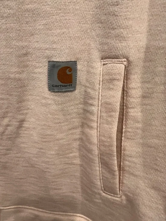 Carhartt Blush Pink Zip-Up Hooded Sweatshirt. New with tags. - Picture 5 of 8